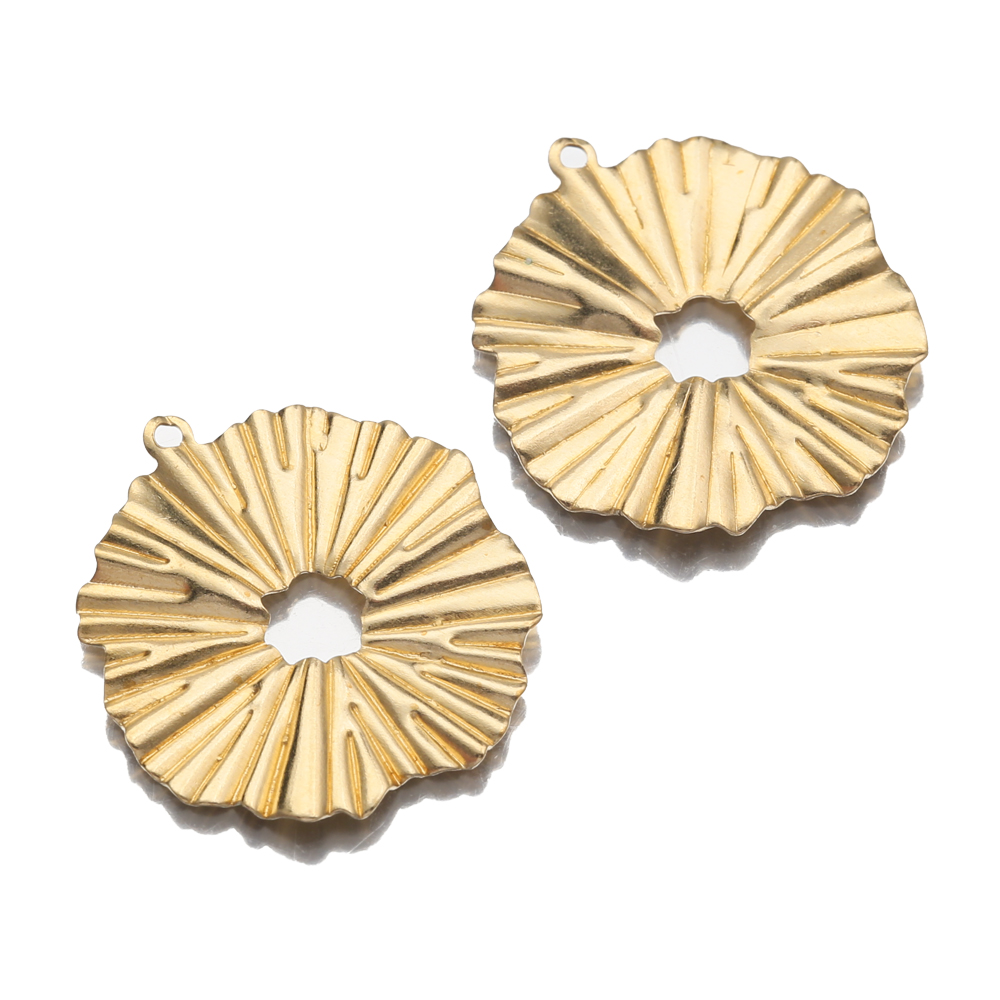 Vintage Fashion Earrings - 真ちゅう製のサンフラワーペンダント20ピース/ロット,女性用ペンダント,ヴィンテージ自由奔放に生きるスタイル,ネックレス,ジュエリー,キーホルダー,diy