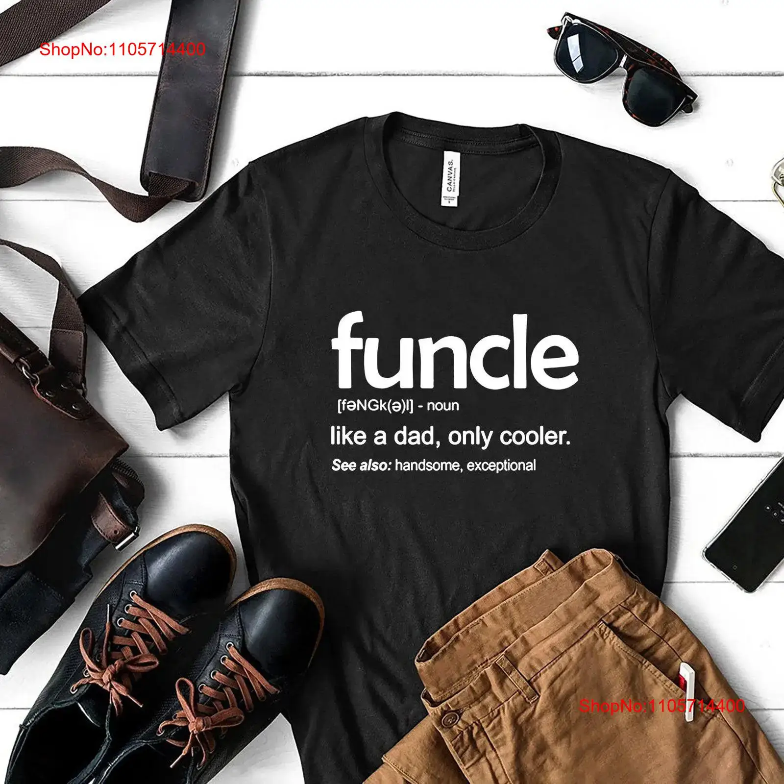 Vintage Fashion Definition - Funcle Tシャツ アンクルディファインメント ファニー フォー プレグナンシー