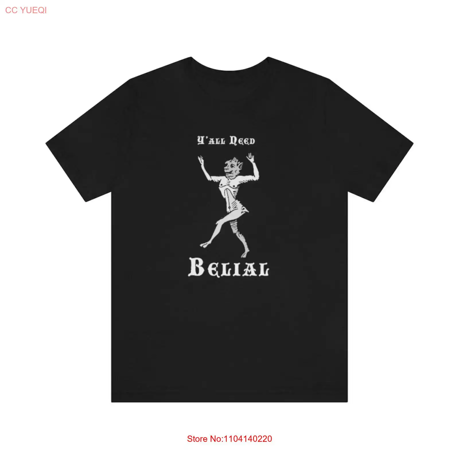 Yall Need Belial BW ジャージ T シャツ - Vintage Fashion Knitwear のレビューと価格