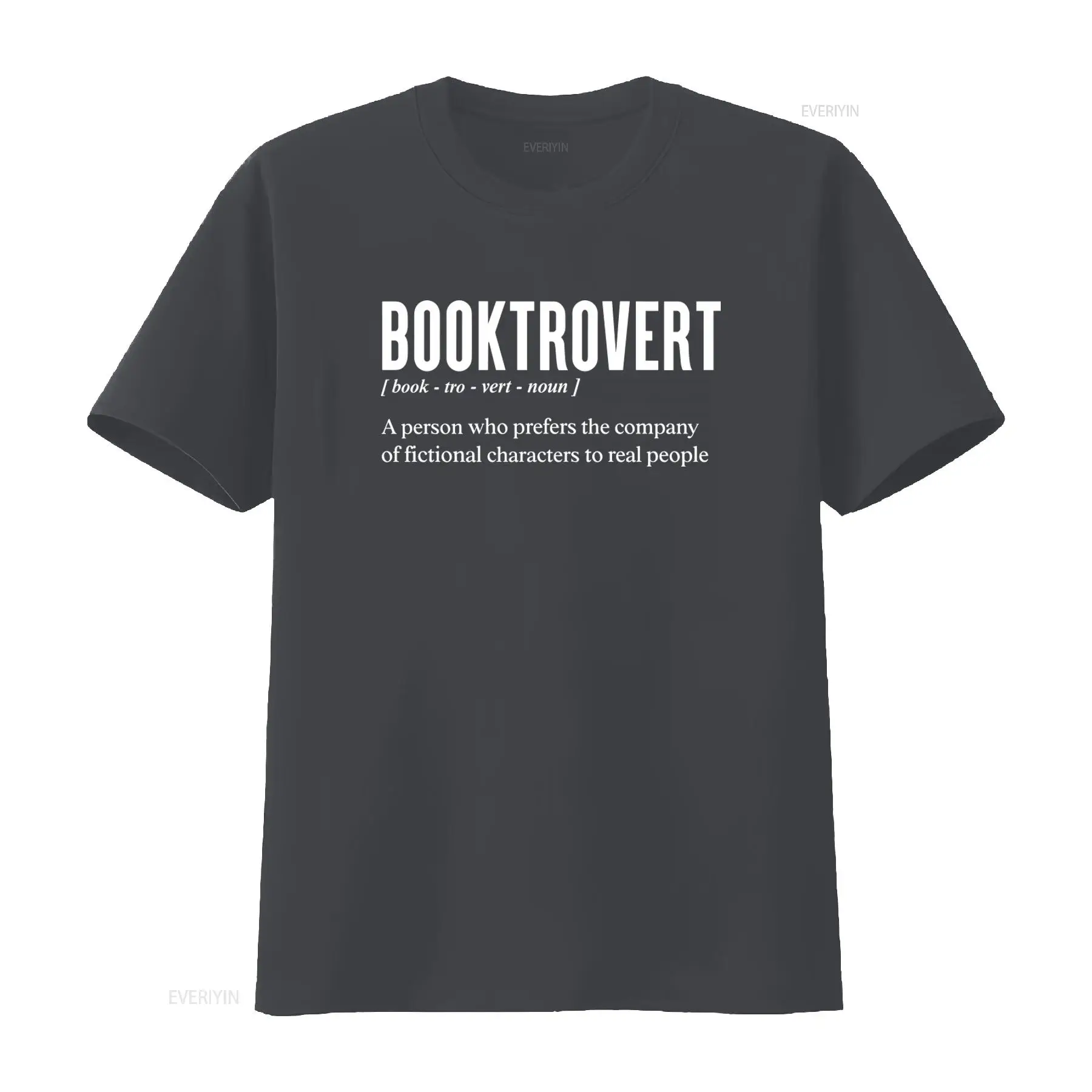 Booktrovert Tシャツ 本愛好家のための定義プリン - Vintage Fashion Definition のレビューと価格