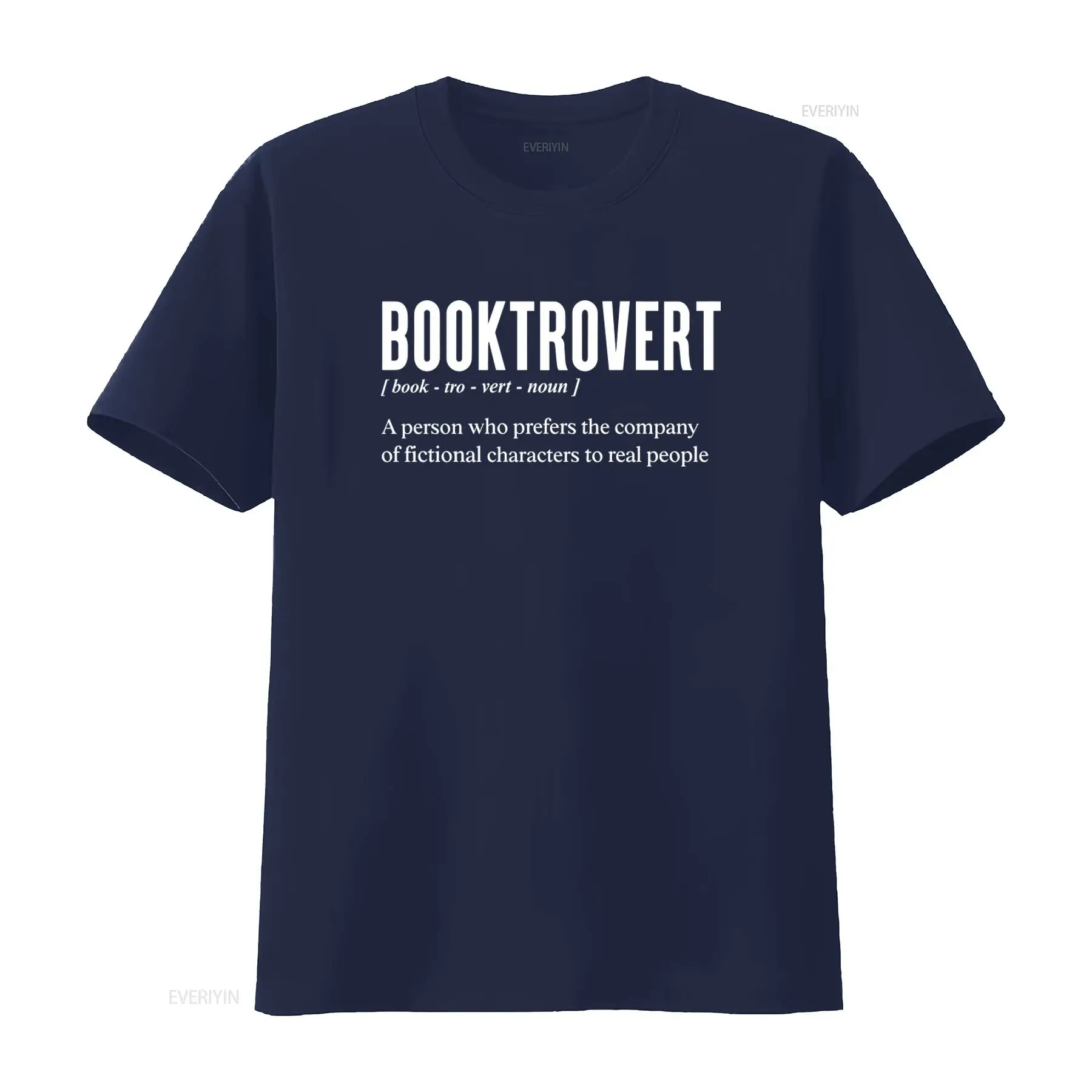 Booktrovert Tシャツ 本愛好家のための定義プリン - Vintage Fashion Definition のレビューと価格