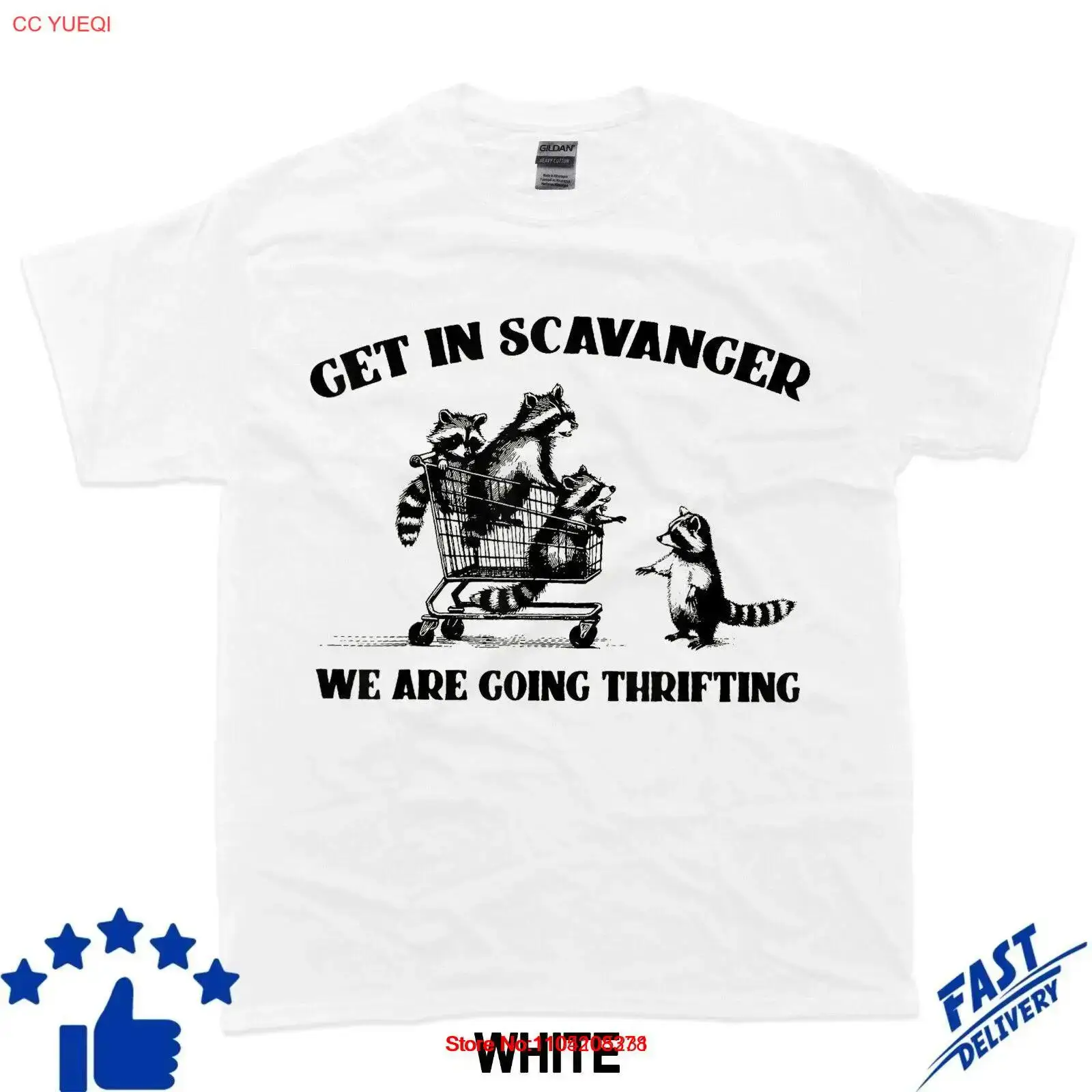 Get In Scavenger We're Going T - Thrift Vintage Fashion Usa のレビューと価格
