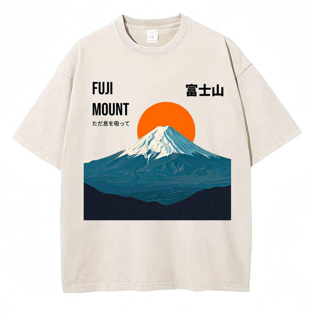 洗浄済み日本スタイル京都グラフィック Tシャツ男性女性ファッ - Vintage Fashion Kyoto のレビューと価格