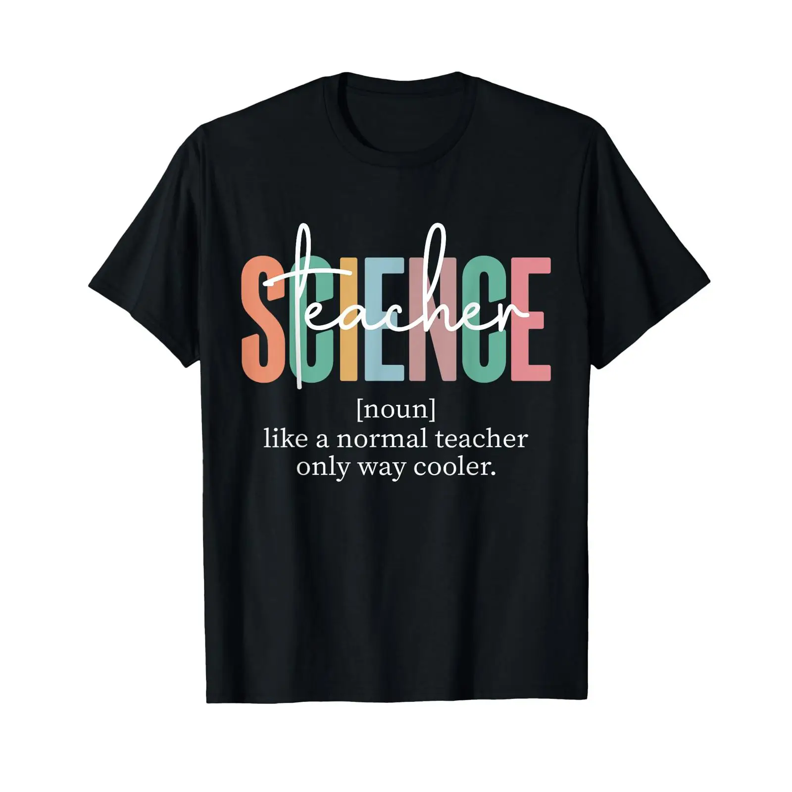 面白い科学教師の定義をあしらったTシャツ、ヴィンテージ風ウォ - Vintage Fashion Definition のレビューと価格
