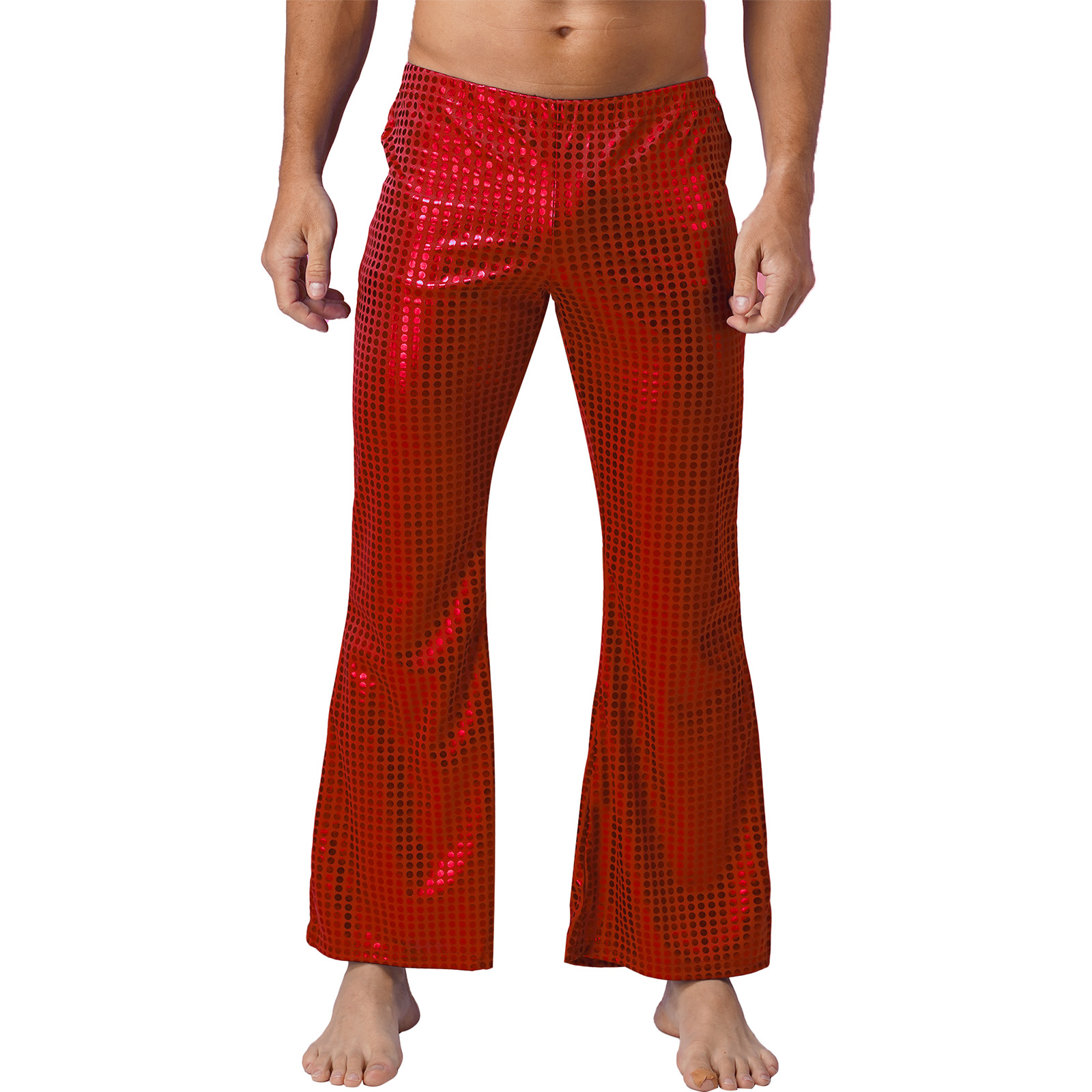 きらびやかなスパンコール,dancerのスーツ,アシンメトリ - Wide Leg Trouser 70S のレビューと価格