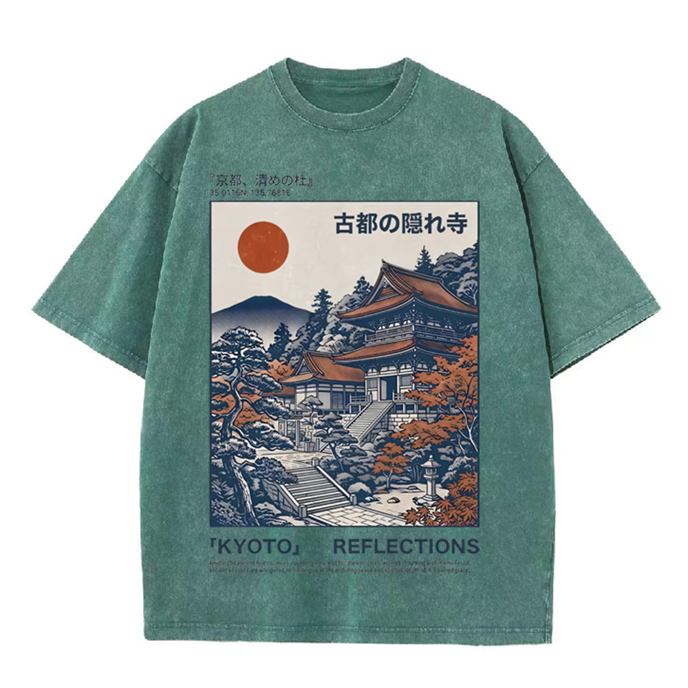 2026 ヴィンテージ ウォッシュド ベージュ 京都古刹風景 - Vintage Fashion Kyoto のレビューと価格