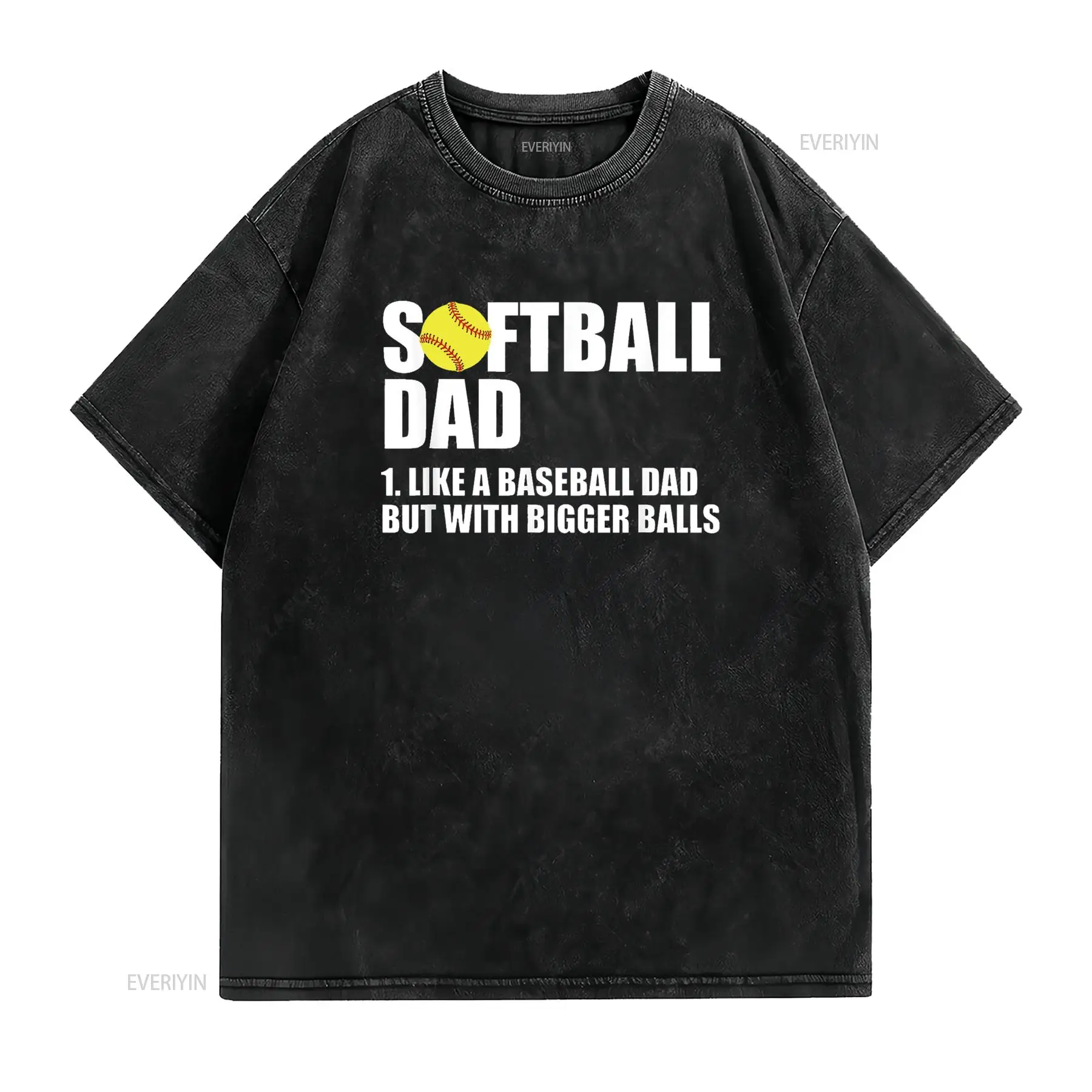 ソフトボールお父さん定義面白いTシャツヴィンテージウォッシュ - Vintage Fashion Definition のレビューと価格