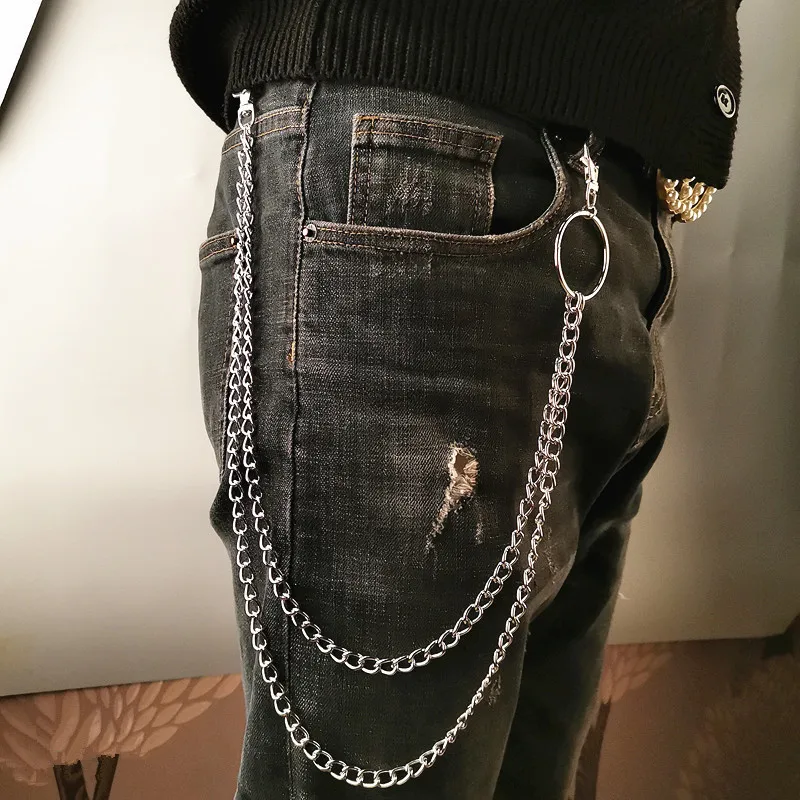 レイヤーメタルベルトチェーンパンクフックメタルウエストウォレ - Vintage Fashion Ai のレビューと価格