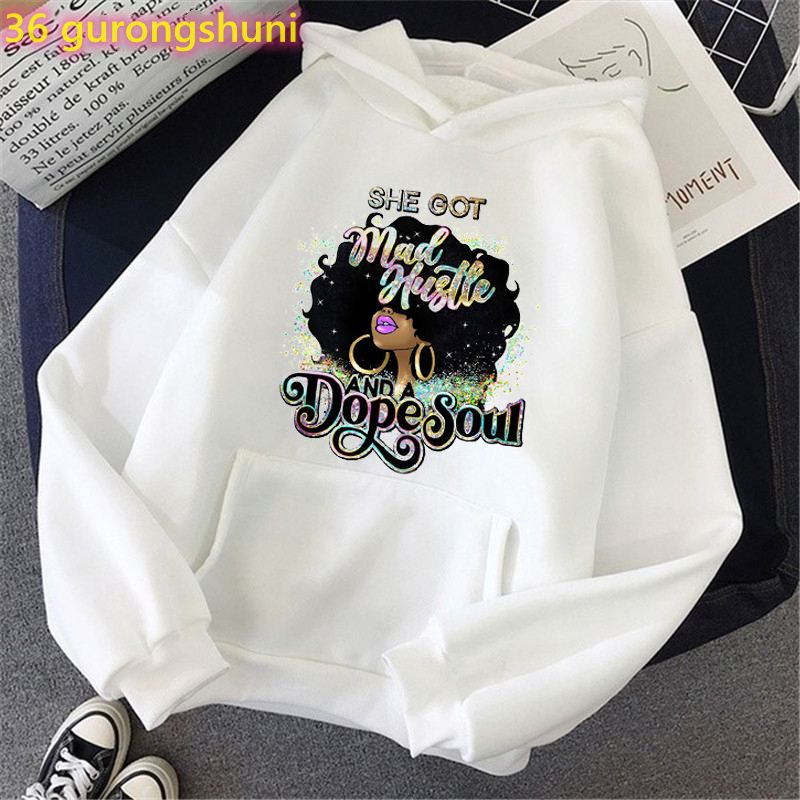 グラフィックプリントの帽子が付いた女性用水彩スウェットシャツ - Turtleneck Knit 90S のレビューと価格