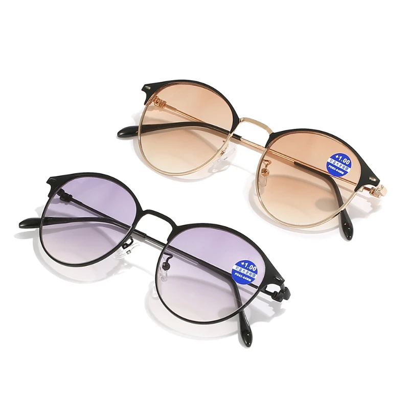 耐摩耗性老眼鏡,老眼と老眼鏡,ビンテージスタイル,ラウンドフ - Vintage Fashion Definition のレビューと価格