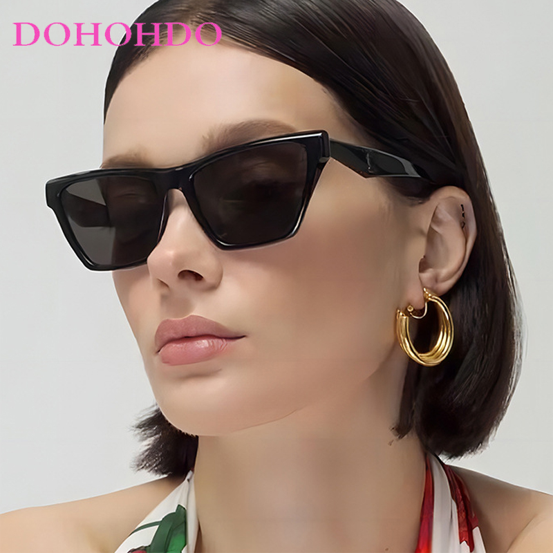 ヴィンテージビッグフレームキャットアイサングラス女性男性ファ - Vintage Fashion Photography のレビューと価格