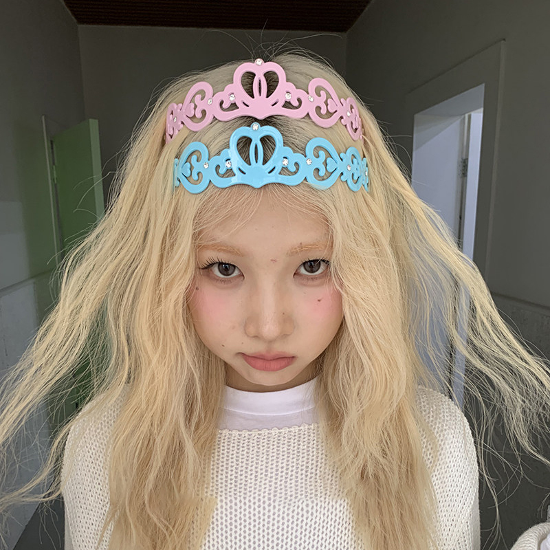 Y2Kヴィンテージミレニアムクラウン型ヘッドバンド　スイート - Vintage Fashion Photography のレビューと価格
