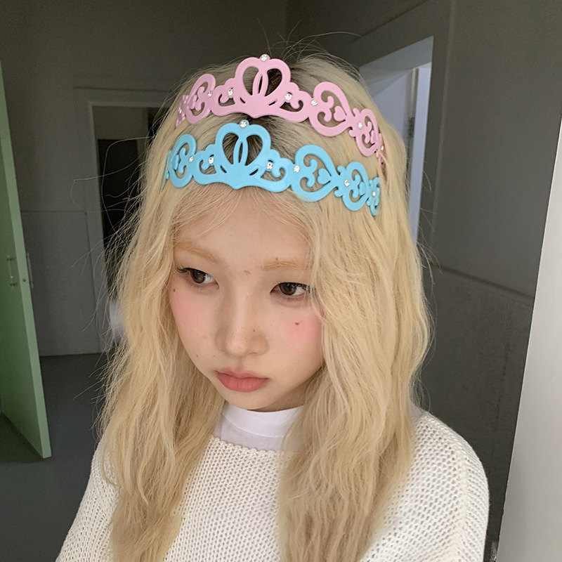 Y2Kヴィンテージミレニアムクラウン型ヘッドバンド　スイート - Vintage Fashion Photography のレビューと価格